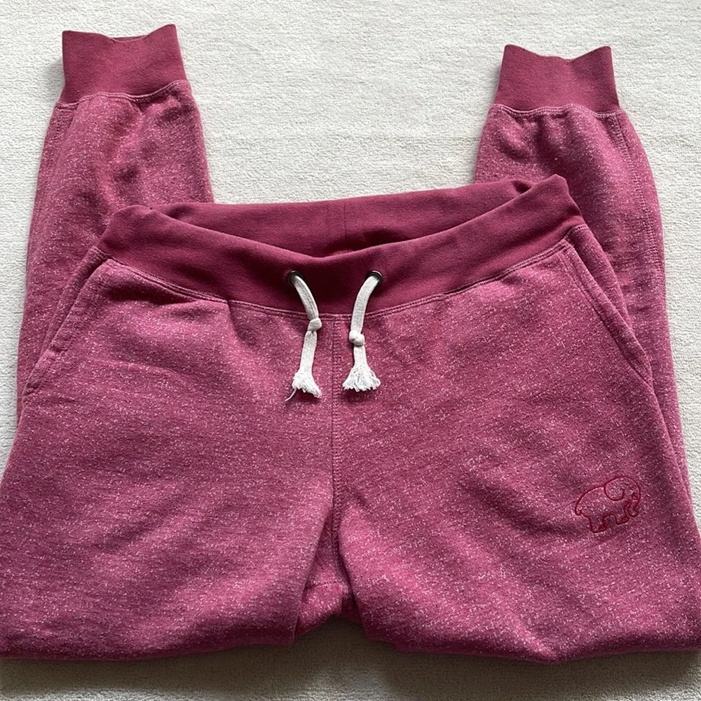Ivory Ella red jogger sweatpants size med - Picture 2 of 8